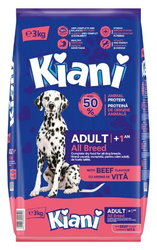 KIANI Adult All Breed with BEEF FLAVOUR (+1year)